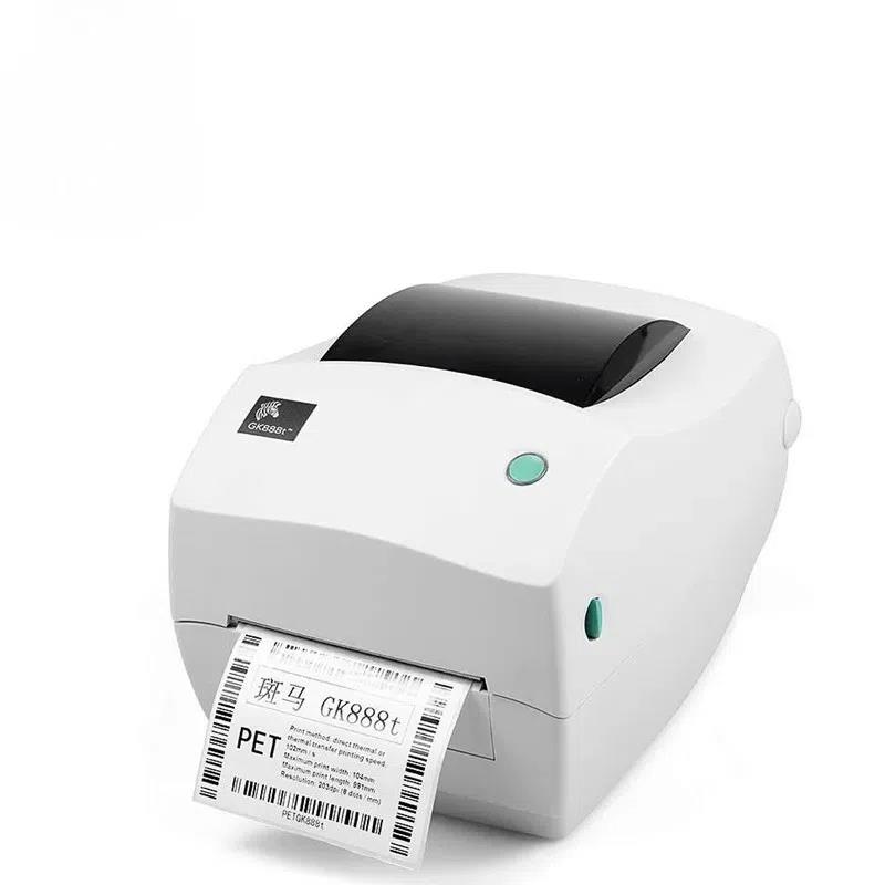 Commercial Printing And Mailing - الأصلي والجديد زيبرا GK888T طابعة الباركود